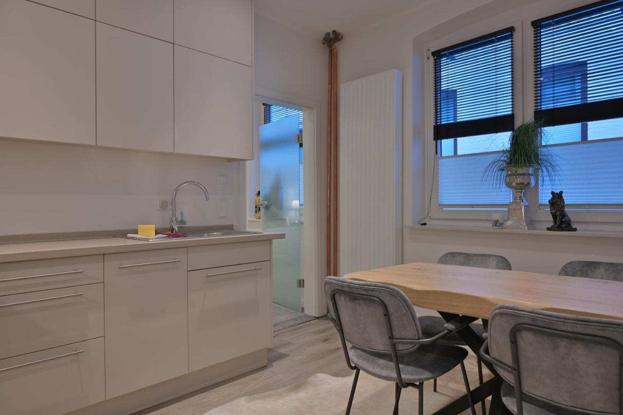 Ferienwohnung Uhrwerk Flensburg Exteriör bild